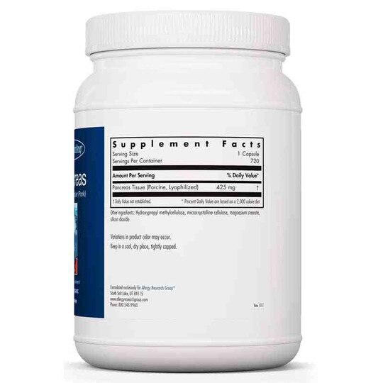 Pancreas Natural Glandular Pork, ARG